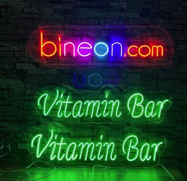yazı neon led